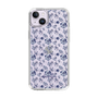 Slim Protection Case［ dazzlin - BlueFlower - Clear ］