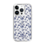 Slim Protection Case［ dazzlin - BlueFlower - Clear ］