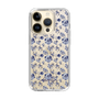 Slim Protection Case［ dazzlin - BlueFlower - Clear ］