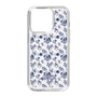 Slim Protection Case［ dazzlin - BlueFlower - Clear ］