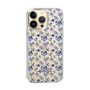 Slim Protection Case［ dazzlin - BlueFlower - Clear ］