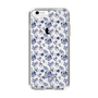 Slim Protection Case［ dazzlin - BlueFlower - Clear ］
