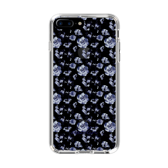 Slim Protection Case［ dazzlin - BlueFlower - Clear ］