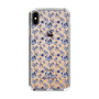 Slim Protection Case［ dazzlin - BlueFlower - Clear ］