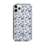 Slim Protection Case［ dazzlin - BlueFlower - Clear ］