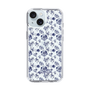 Slim Protection Case［ dazzlin - BlueFlower - Clear ］