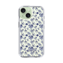 Slim Protection Case［ dazzlin - BlueFlower - Clear ］