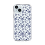 Slim Protection Case［ dazzlin - BlueFlower - Clear ］