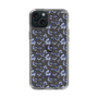 Slim Protection Case［ dazzlin - BlueFlower - Clear ］