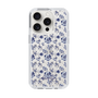 Slim Protection Case［ dazzlin - BlueFlower - Clear ］