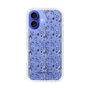 Slim Protection Case［ dazzlin - BlueFlower - Clear ］