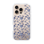 Slim Protection Case［ dazzlin - BlueFlower - Clear ］