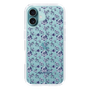 Slim Protection Case［ dazzlin - BlueFlower - Clear ］