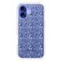 Slim Protection Case［ dazzlin - BlueFlower - Clear ］