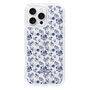 Slim Protection Case［ dazzlin - BlueFlower - Clear ］