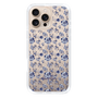 Slim Protection Case［ dazzlin - BlueFlower - Clear ］