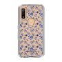 Slim Protection Case［ dazzlin - BlueFlower - Clear ］