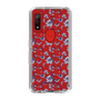 Slim Protection Case［ dazzlin - BlueFlower - Clear ］