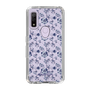 Slim Protection Case［ dazzlin - BlueFlower - Clear ］