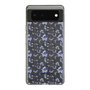 Slim Protection Case［ dazzlin - BlueFlower - Clear ］