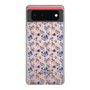 Slim Protection Case［ dazzlin - BlueFlower - Clear ］
