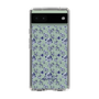 Slim Protection Case［ dazzlin - BlueFlower - Clear ］