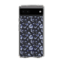 Slim Protection Case［ dazzlin - BlueFlower - Clear ］