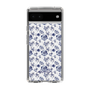 Slim Protection Case［ dazzlin - BlueFlower - Clear ］
