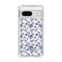 Slim Protection Case［ dazzlin - BlueFlower - Clear ］