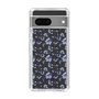 Slim Protection Case［ dazzlin - BlueFlower - Clear ］