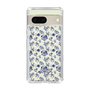 Slim Protection Case［ dazzlin - BlueFlower - Clear ］