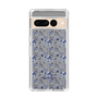 Slim Protection Case［ dazzlin - BlueFlower - Clear ］