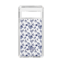 Slim Protection Case［ dazzlin - BlueFlower - Clear ］