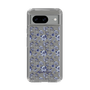 Slim Protection Case［ dazzlin - BlueFlower - Clear ］