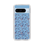 Slim Protection Case［ dazzlin - BlueFlower - Clear ］