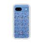 Slim Protection Case［ dazzlin - BlueFlower - Clear ］