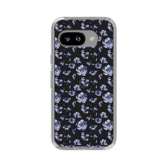 Slim Protection Case［ dazzlin - BlueFlower - Clear ］