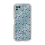 Slim Protection Case［ dazzlin - BlueFlower - Clear ］