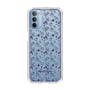 Slim Protection Case［ dazzlin - BlueFlower - Clear ］