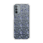 Slim Protection Case［ dazzlin - BlueFlower - Clear ］