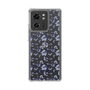 Slim Protection Case［ dazzlin - BlueFlower - Clear ］