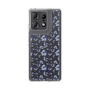 Slim Protection Case［ dazzlin - BlueFlower - Clear ］