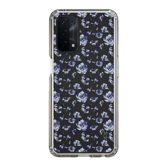 Slim Protection Case［ dazzlin - BlueFlower - Clear ］
