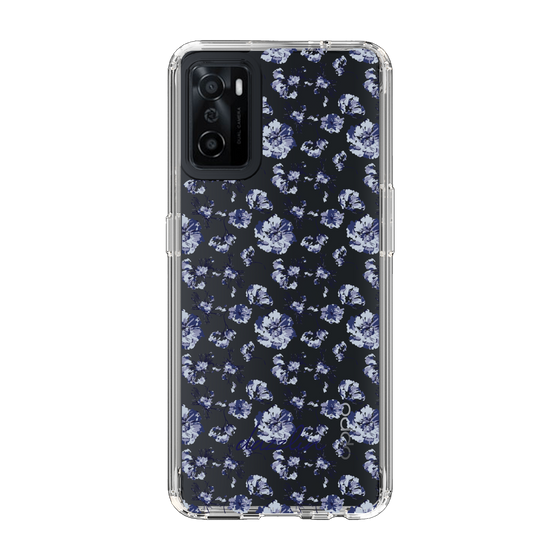 Slim Protection Case［ dazzlin - BlueFlower - Clear ］