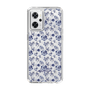Slim Protection Case［ dazzlin - BlueFlower - Clear ］