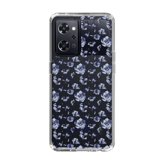 Slim Protection Case［ dazzlin - BlueFlower - Clear ］