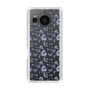 Slim Protection Case［ dazzlin - BlueFlower - Clear ］