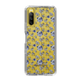 Slim Protection Case［ dazzlin - BlueFlower - Clear ］