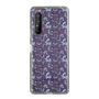 Slim Protection Case［ dazzlin - BlueFlower - Clear ］