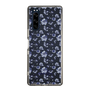 Slim Protection Case［ dazzlin - BlueFlower - Clear ］